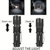 Flashlights Torches Swivel U Ring Flashlight Work Backpack Lamp Outdoor Hike Climb Pack Light Holder Water Pipe Pole Tool Clamp Shoulder Tape Clip 231120