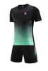 Atlas F.C. Fatos de treino masculino verão lazer manga curta terno esporte treinamento terno ao ar livre lazer jogging camiseta lazer esporte camisa de manga curta