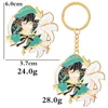 Broches Broches Anime Genshin Impact Broche Wendi Keqing Métal Badge Bouton Cosplay Collection Médaille Pendentif Costume GiftPins Kirk22