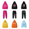 spider hoodie Kids' Sp5der 555555 Hoodie Boys' Girls' High Quality Spider Web Print Sw 2024 4UZS