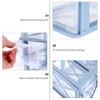 Gift Wrap Sundries Organizer Storage Shelf Drawers Plastic Desk Clear Makeup Case Box Frame Desktop Drawer Cabinet