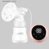 Tire-lait Tire-lait électrique intelligent unilatéral Double tire-lait bilatéral manuel tire-lait en Silicone accessoires d'allaitement pour bébé Q231120