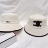 Tiffanie Designer Cucci Ce Kaijia Lettre brodée Chapeau de pêcheur pour hommes et femmes 2023 Nouvelle version coréenne polyvalente pour l'extérieur