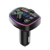 10pc Q7 Car Bluetooth Transmitter mp3 Car Charger Car FM Transmitter Bluetooth free mp3 True 3.1a Dual USB Port PD