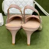 2023 SURES Buty wysokie obcasy Sandały Sandały Kobiety Wedding Wedding Pumps Buty Kobiet Designer Letni Piżowni