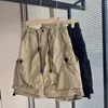 Männer Shorts Sommer Arbeitskleidung Funktionale Kausalen Lose High Street Gerade Fünf-punkt Hosen Männer Unten Männliche Kleidung