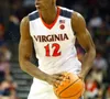 NCAA College Basketball 2019 Final Four 12 DE ANDRE HUNTER Jersey Virginia Cavaliers 5 KYLE GUY 11 TY JEROME 25 MAMADI DIAKITE Personnalisé