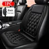 Car Seat Covers Universal 12V Heated Seat Cover Heater Warmer Winter Household Car Seat Cushion Interior Accessories Flocking Cloth Fast Heating Q231120