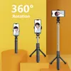 Tripods Roreta Wireless Bluetooth Selfie Monopods قابلة للطي للهواتف الذكية Selfie Stick بالجملة 230419