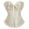 Women's Shapers Plus Size Women 's Body Shapewear Sexy Shaper Costumes Jacquard Victorian Corselet Push Up Corset And Bustier