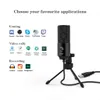 Microphones Fifine Métal USB Microphone d'enregistrement à condensateur pour ordinateur portable Windows Cardioïde Studio Enregistrement Vocals Voice Over Video-K669 230419