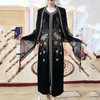 Two Piece Dress HighEnd Heavy Industry Embroidery Drilling Fashion Suit Female 5XL Loose Summer TwoPiece Dres 230419