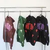 Дизайнерские мужские толстовка толстовок Y2K Men Emo Streetwear Hoodie Zip Up Fairy Grunge Пулот негабаритный