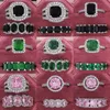 Luxe echte 925 sterling zilveren ringen ovale prinses geslepen trouwring set voor vrouwen verlovingsband eeuwigheid sieraden zirkonia R4975 P0818
