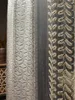 Curtain Gray Embossed Curtains Living Room Bedroom Big Boy Light Luxury Fashion Simple Blackout