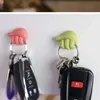 Hand-shaped Rubber Holder Glasses Cable Power Cord Charging Line Self Adhesive Mini Hook Car Storag Organizer Gadget Decorations