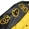 Men's Jackets Hip Hop Baseball Jacket Men Anime Catroon Embroidery Japanese Streetwear College Varsity Harajuku Bomber Fashion Biker Coat 231118