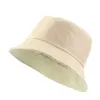 New Solid Foldable Bucket Hats Reversible Hat Men Korean Casual Street Panama Hat Sunhat Outdoor Beach Bob Hiphop Fisherman Hat