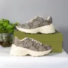 Tasarımcı Ryton Sıradan Ayakkabı Kadın Erkek Sneakers Yaşlı Baba Eğitmenleri Vintage Orijinal Deri Chaussures Ayakkabı Artırma Platformu Boş Zaman Sneaker 36-45 Kutu olmadan