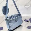 Üç parça set omuz çantaları hobos 2023 Luxurys tasarımcıları çanta haberci kadın moda crossbody cüzdan kompozit zincirler tuval 230419