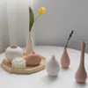 VASES NORDIC MINIMALISM VASE INS CERAMIC FLOWER VASE for Home Decor Coffee Table Dry Flowers Containerリビングルームデスクトップオーナメント231120