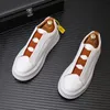 New Breathable Small 2024 Leather Casual Boots White Men's Shoes A6 823 151