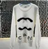 Winter women's luxury casual sweaters Knitted white desinger woman Cchristmas fashionable classic letters Undershirt Sweater coat