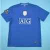 Top 2008 Финал Москва Роналду Ретро Джерси Классик Vintage 08 09 Scholes Vidic Soccer Jersey Roone