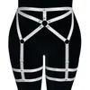 Riemen zwaardgordelharnas voor rondborstige damesmode gotische stijl luxe punk sexy plus lingerie aanpassen maat bondage suspener