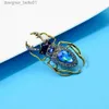 Pins Brooches CIN XIANG Blue Crystal Beetle Brooches For Women Vintage Bug Pin Insect Jewelry Alloy Material Fashion Coat AccessoriesL231120