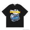 Tees t-shirts lyxiga herrar designer modekläder rhude mula one racing commemorative fantom r brev mäns kvinnors löst fit mode sommar rund nacke kort ärm