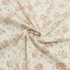 Fabric 140x50cm Thin Cotton Blended Fabric Making Soft and Breathable Small Floral Childrens Clothing Cloth 230419