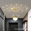 Ceiling Lights Glass Lamp Modern Led Bathroom Ceilings Simple Light Cube Fixture