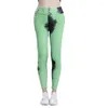 Dameslegging Tie Dye Bubble Yogabroek Hoge kwaliteit Naadloze naakte taille Heuplift Fitness Overlopen met joggingbroek