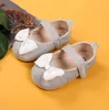 Chaussures de princesse pour bébés de 0 à 18 mois, chaussures de princesse respirantes avec décoration avec nœud, semelle souple antidérapante