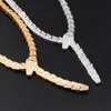 girocollo in oro argento Ciondoli collane lunghe per donna set alla moda serpente Gioielli firmati di lusso Festa Madre Natale Regali di nozze Signore ragazze amanti dei banchetti