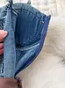 Sıradan Elbiseler Tekerize Moda Sokak Giyim Denim Elbise Spagetti Kayış Çapraz Dantel Yukarı Yay Kemeri Fermuarı Pileli Kadınlar Amerikan Vintage Mini