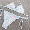 Women's 2023Ss Mix 8 Styles Swimsuit Classics Classics Bikini Set Women in stock Bandage Sexy Bathing costies con tag cuscinetto