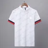 luxury brand mens designer polo T shirt summer fashion breathable short-sleeved lapel casual top