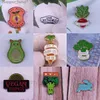 Pins Brooches Hard Enamel Pins Vegetarianism Hamburger Toast Avocado Donut Bee Carrot Pussy Vegetarian Vegetables Plant Badges Cartoon BroochL231120