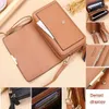 Wallets Women's Simple Meticulous Long Square Bag Fashion Leisure Zero Purse Large Capacity Multi-function Multi-layer Crossbody