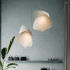 Hanglampen Japanse stille zijden glansverlichting Noordse restaurant Hangende lamp Duplex Loft Loft Room Designer Trap Lamp