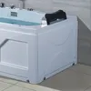 1600mm Whirlpool Waterfall浴槽ハイドロマッサージサーフィントップシャワーTV Wi-Fi屋内浴槽NS3220ABC