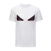 Herr t-shirts 2023 Summer Brand Designer Men's T-shirt 3D Söt Little Monster Funny Blood Eye Print High Quality Cotton Cool Hip Hop Tops