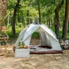 Tentes et abris Tente de camping en plein air à ouverture rapide automatique Tente de camping de voyage 2-3/3-4 personnes Portable étanche à la pluie Tente de pêche à l'épreuve du soleil Randonnée