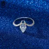 Обручальные кольца ORSA JEWELS 8A Цирконий Promise Halo Обручальное кольцо для женщин Стерлинговое серебро 925 пробы Свадебные украшения LZR02 231118