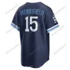 Masculino Feminino Juventude Salvador Perez Jersey 2022 City Connect Kansas 15 Whit Merrifield Bobby Witt Jr. Andrew Benintendi A. Taylor Lopez Alex Gordon Jorge Soler Zack Greink