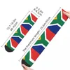Chaussettes pour hommes Drapeau de l'Afrique du Sud 3 Unisexe Hiver Coupe-vent Happy Street Style Crazy Sock