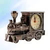 Orologi da parete Sveglia per bambini Locomotiva Treno Giocattoli Figure Decorazioni Novità Modello Steampunk Viaggio nel tempo