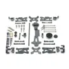 Transformationsspielzeug Roboter Wltoys 144001 144010 144002 RC-Auto Metall-Upgrade Schwingarm Lenksitz Hinterrad C Untersetzungsgetriebe Antriebswelle Nachrüstteile 231118